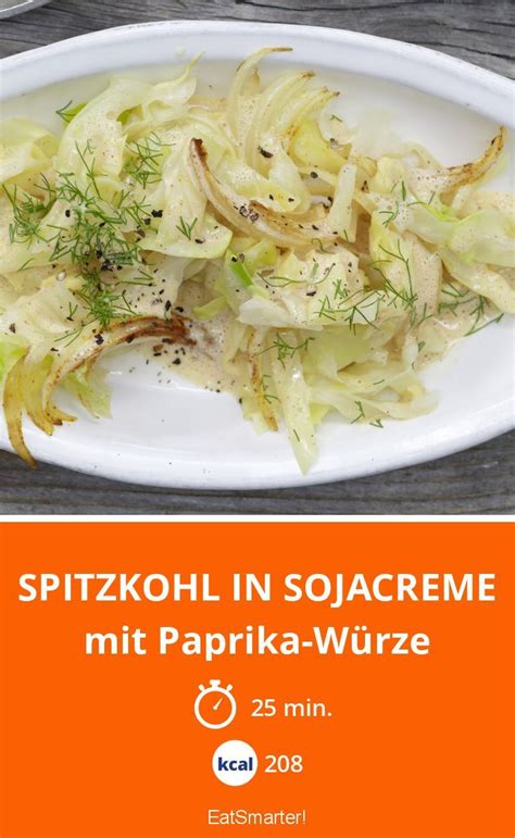 Spitzkohl in Sojacreme Rezept
