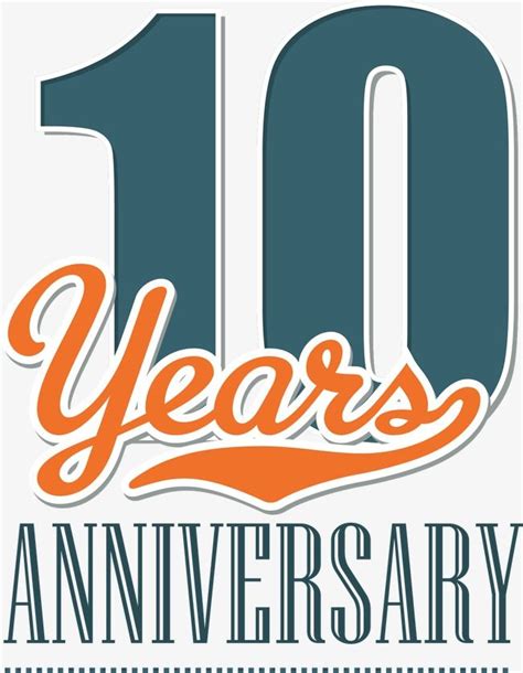 10th Anniversary Logo Vector Hd Images 10th Anniversary Of The Label