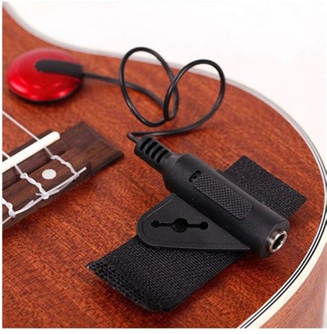 Microfono De Contacto Piezo Para Cualquier Guitarra Acustica Mercado