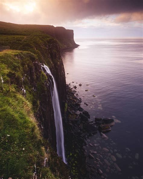 Kilt Rock Mealt Waterfall Isle Of Skye Scotland The Most Famous