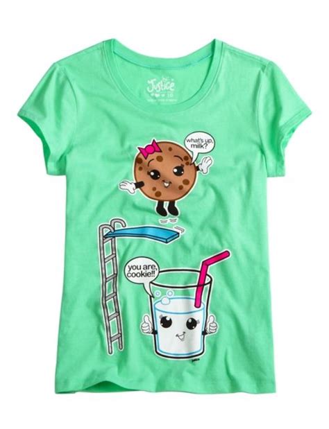 Milk And Cookie Graphic Tee Girls Graphic Tees Clothes Shop Justice