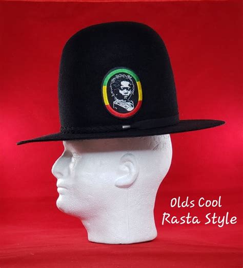 Olds Cool Rasta Style The Black Hatter Rockers Variation Woolfelt