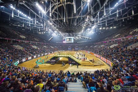 It has a seating capacity of 15,328 for sporting events. SuperEnduro - Tauron Arena Kraków