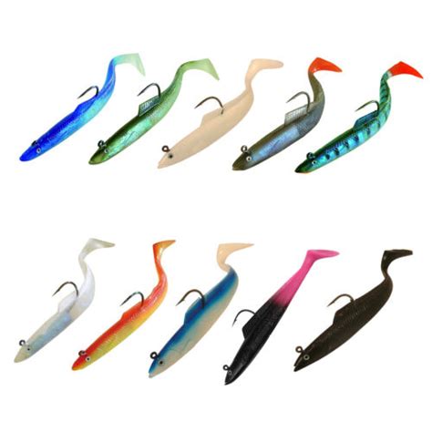 Sidewinder Super Solid Holo Sandeels Sea Fishing Lures All Sizes