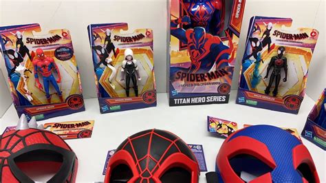 New Spider Man Across The Spider Verse Action Figures Youtube