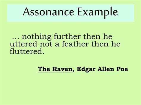 Assonance Definition Poetry