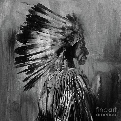Native American Warrior Painting By Gull G Fine Art America