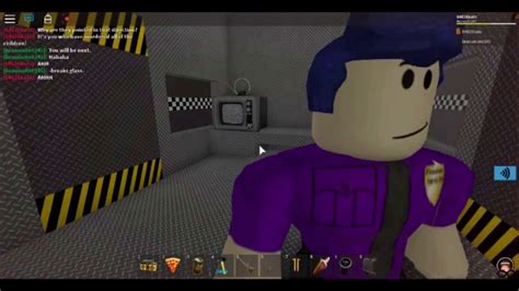 Purple Guy Awakens Fnaf Roleplay In Roblox Youtube
