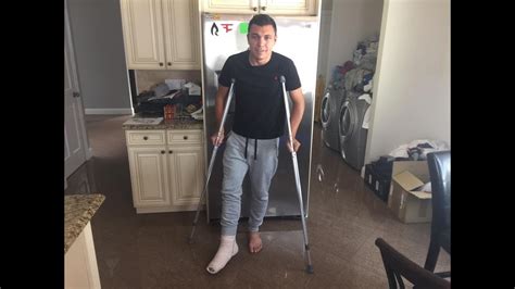 Faze House Injury Broken Foot Youtube