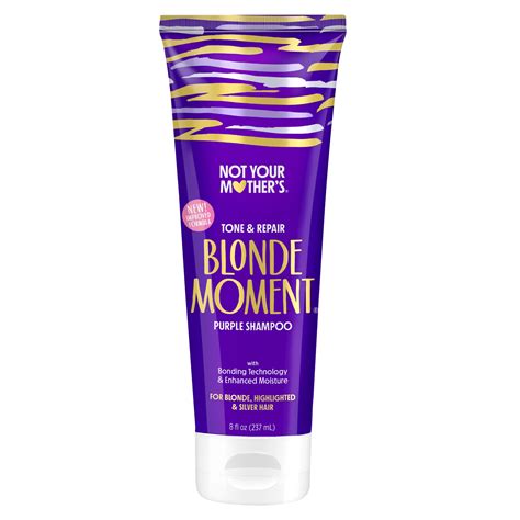 Not Your Mothers Blonde Moment Purple Treatment Shampoo Shop Shampoo