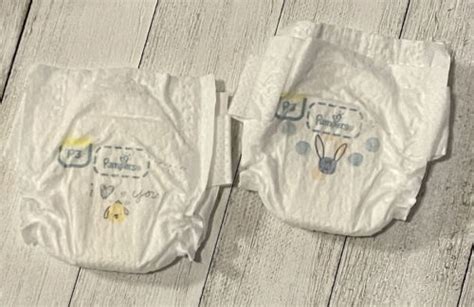 2 Rebornsilicone Doll Diapers Preemie Pampers P 3~up To 18 Lb~7 10