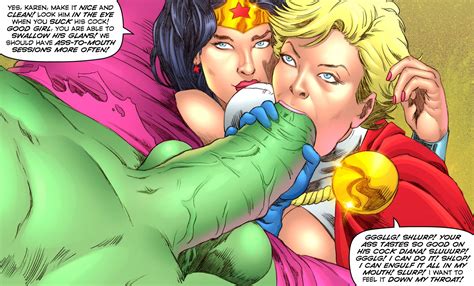 Wonder Woman And Power Girl The Big One ⋆ Xxx Toons Porn