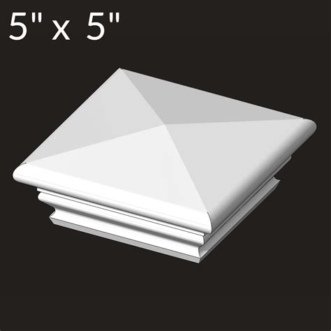 For further details or if you need assistance planning your project. 5-inch x 5-inch Vinyl Post Cap - Federation - White ...