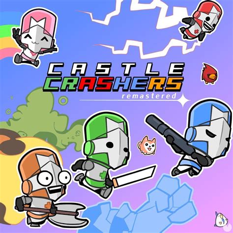 Castle Crashers Remastered Videojuego Xbox One Switch Y Ps4 Vandal
