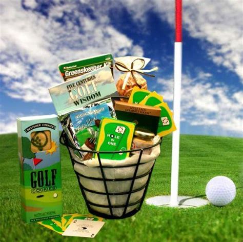 Golfers Caddy T Basket For Him Makes A Great T For Golf