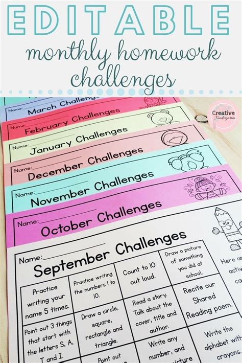 The worksheet is an assortment of 4 intriguing pursuits that will enhance. Monthly Homework For Pre-K Students | Calendar Template ...