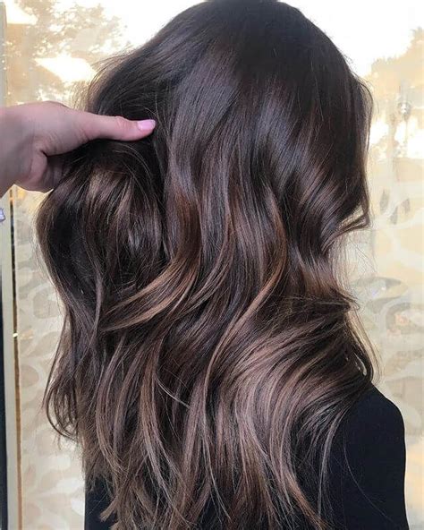 50 vibrant fall hair color ideas to accent your new hairstyle brown hair balayage brunette