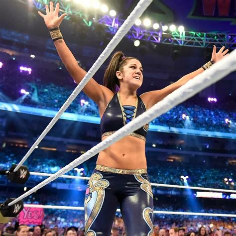 Wwe Bayley Wrestlemania 34 April 8 2018 New Orleans Louisiana Wrestlemania Womens Battle