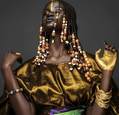 senegalese model khoudia diop serves melanin goddess vibes as she celebrates senegal s