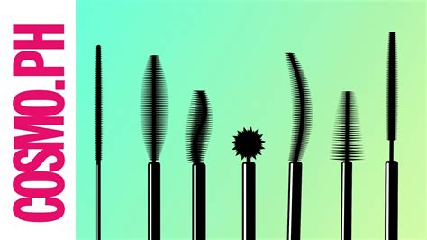 A Guide To The Different Types Of Mascara Brushes Youtube