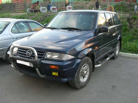1997 Ssang Yong Musso Specs Engine Size 2900cm3 Fuel Type Diesel