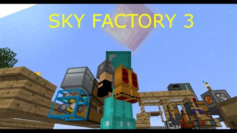 Voxel Squad Sky Factory 3 Ep 5 Jetpacks Youtube