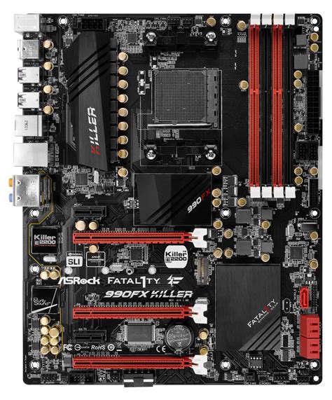 Placa Mãe Asrock Fatal1ty 990fx Killer Chipset 990fx Amd Am3 Pichau