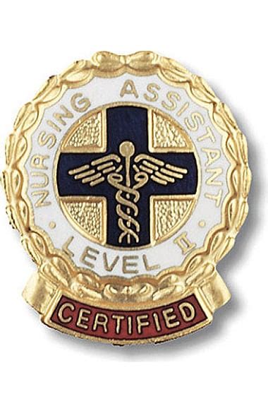 Prestige Medical Emblem Pin Certified Nursing Assistant Level Ii