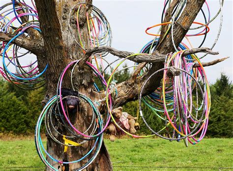 This Hula Hoop Tree In Small Iowa Town Is A Reminder That Life Still