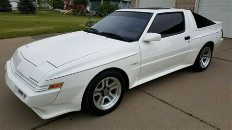 Learn more about 58k miles: 1989 Chrysler Conquest TSI (Mitsubishi Starion) white 32K ...