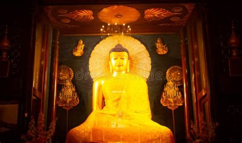 Buddha Statue Mahabodhi Temple Stock Photos Free Royalty Free