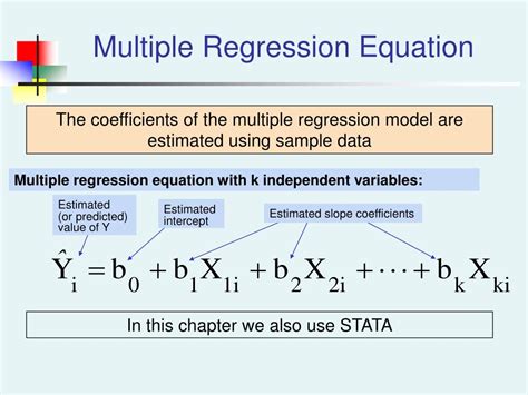 Regression Equation