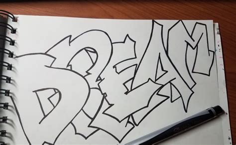 Best graffiti sketch for pro 2014 street graffiti. Beginner Easy Graffiti Sketch : Easy Graffiti Sketches At ...