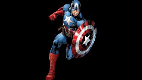 Captain America Cartoon Wallpapers Wallpaper Cave