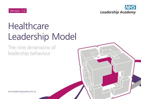 Healthcare Leadership Model East London Nhs Foundation Trust