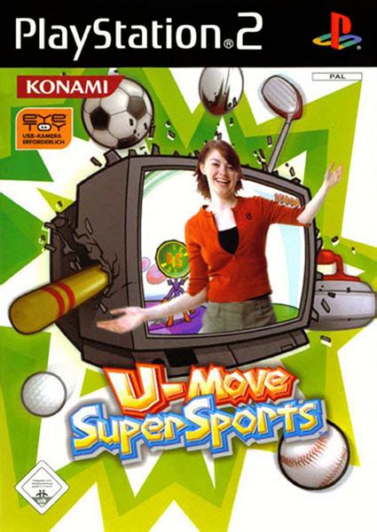 Playstation2 Klasikycz U Move Super Sports Hry Pro Ps2