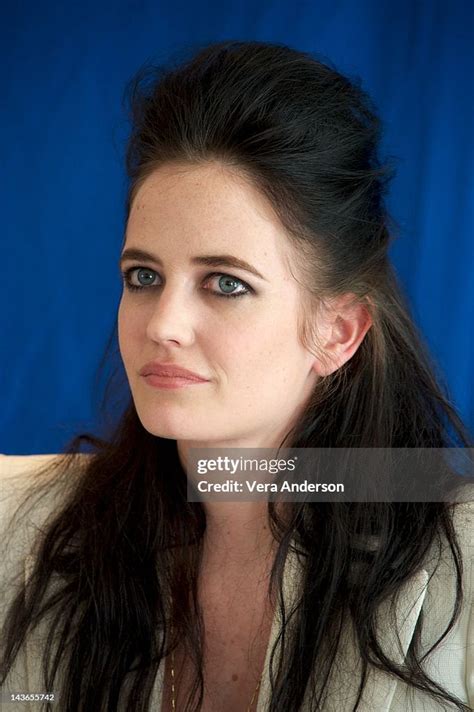 eva green at the dark shadows press conference at sls hotel on news photo getty images