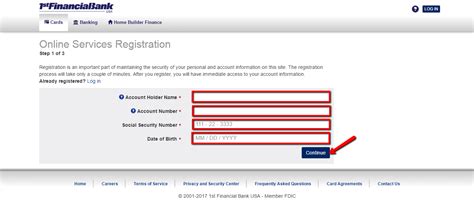 Alternatively, download and submit a savings account application form or joint savings switching banks. 1st Financial Bank USA Online Banking Login - CC Bank