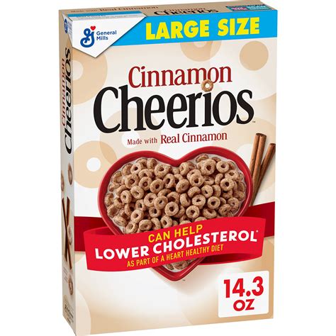 Buy Cheerios Cinnamon Cheerios Heart Y Cereal Gluten Free Cereal With