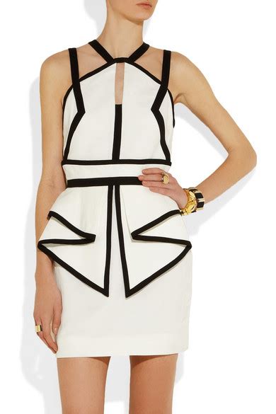 sass and bide the grand scene woven peplum dress net a porter