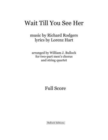 wait till you see her by richard rodgers digital sheet music for octavo download and print a0