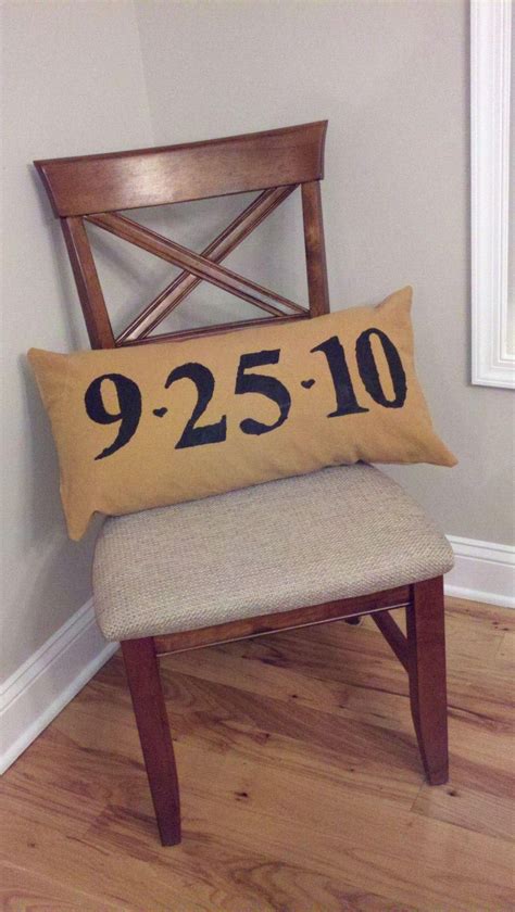 Maybe you would like to learn more about one of these? DYI: Wedding Anniversary Pillow | Anniversary gifts for ...