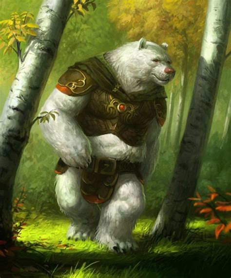 Bear Warrior By Jakub Kasper Fantasy Creatures Fantasy Monster Fantasy