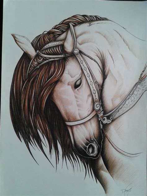•horse• Por Daniel23 Animales Dibujo Lapiz Color