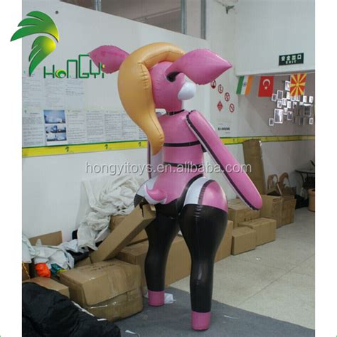 Newly Pvc Inflatable Sex Rabbit Girl With Sphhongyi Sexy Inflatable