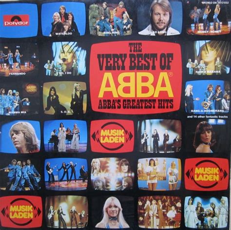 The Very Best Of Abba Abbas Greatest Hits Abba 1976 Lp2枚