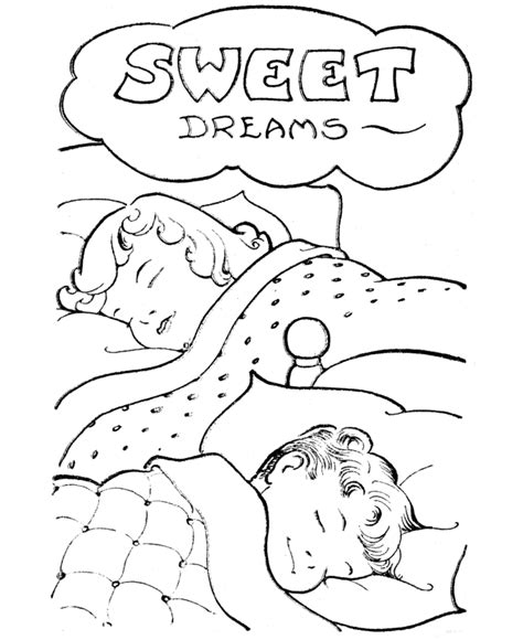 Bluebonkers Kids Coloring Pages Sweet Dreams Free Printable Kids