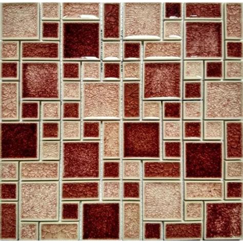 Crackle Glass Mosaic Wall Tile