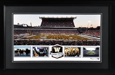 Husky Stadium Washington Huskies Framed Panoramic Collage Limited