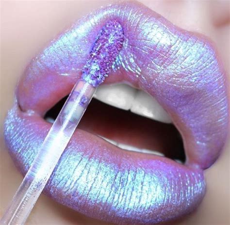 Pin By Molly Mcgrath On Enhance Holographic Lips Lipstick Aesthetic